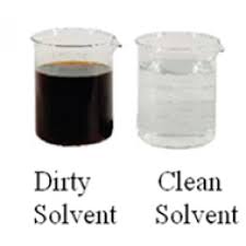 Dirty Solvent & Clean Solvent
