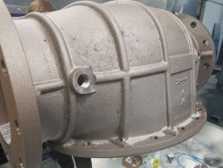 Monorail after blast