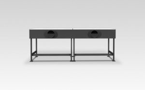 3' X 8' Ducted Downdraft Table